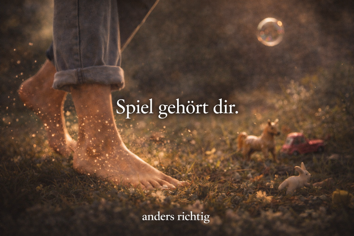 Wenn Spiel als kindisch gilt